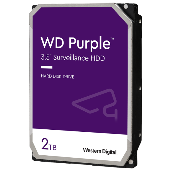 HDD Western Digital Purple Surveillance 2 ТБ WD22PURZ/ Пурпурный photo 1