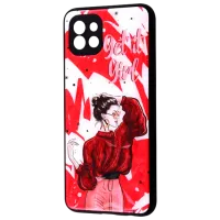 Чехол для смартфона Samsung Galaxy A03 WAVE/ Back/ TPU/ PC/ Разноцветный