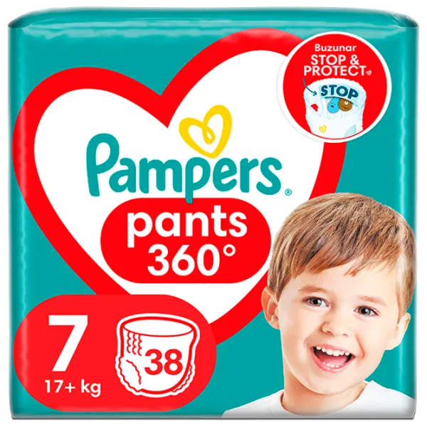 Подгузники для детей Pampers Pants 7 17+ кг / 38 шт. photo 1