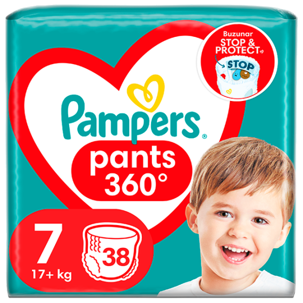 Подгузники для детей Pampers Pants 7 17+ кг / 38 шт. photo 1