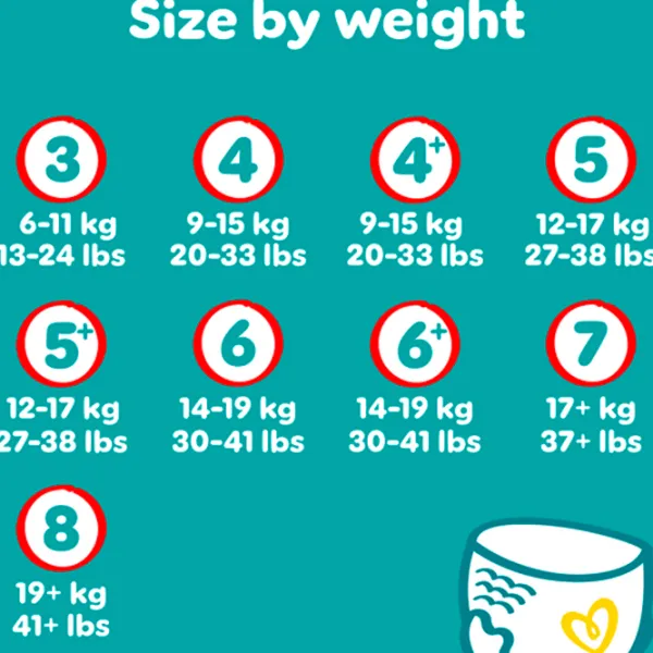 Подгузники для детей Pampers Pants Box 4 9 - 14 кг / 176 шт. photo 12