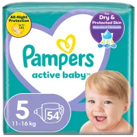 Подгузники для детей Pampers Active Baby Jumbo Junior 5 11 - 16 кг / 54 шт.