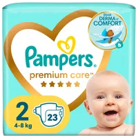 Подгузники для детей Pampers Premium Care Mini 2 4 - 8 кг / 23 шт.