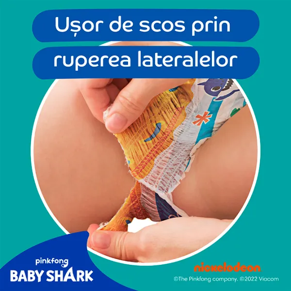 Scutece pentru copii Pampers Splashers Junior 5 14+ kg / 10 buc. photo 6