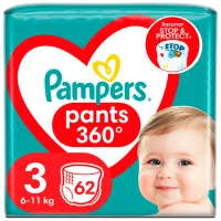 Подгузники для детей Pampers Pants 3 6 - 11 кг / 62 шт.