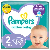 Подгузники для детей Pampers Jumbo Mini 2 4 - 8 кг / 76 шт.