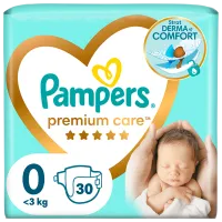 Подгузники для детей Pampers Premium Care New Baby 0 1 - 5 кг / 30 шт.