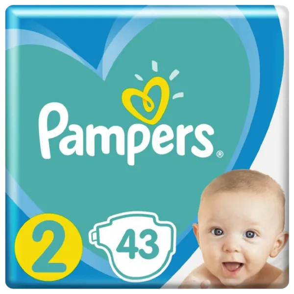 Подгузники для детей Pampers Active Baby Mini 2 4 - 8 кг/ 43 шт. photo 1