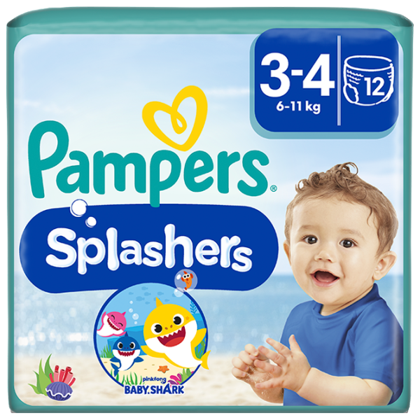 Scutece pentru copii Pampers Inot Midi 3 6 - 11 kg / 12 buc photo 1