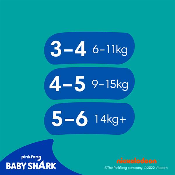 Scutece pentru copii Pampers Inot Midi 3 6 - 11 kg / 12 buc photo 7
