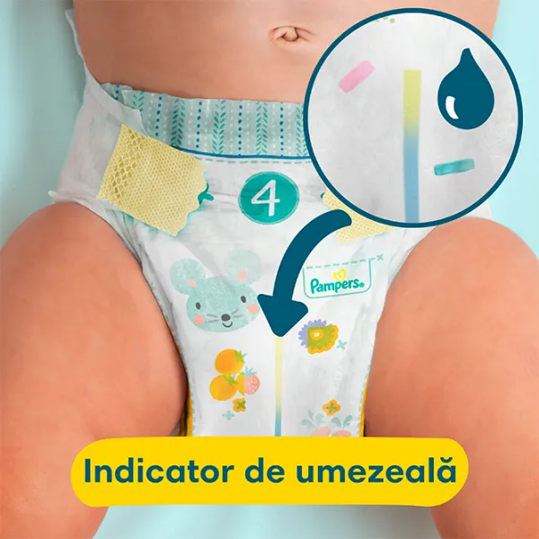 Подгузники для детей Pampers Premium Care Midi 2 4 - 8 кг / 46 шт. photo 6