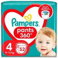Подгузники для детей Pampers Pants 4 9 - 15 кг / 52 шт.