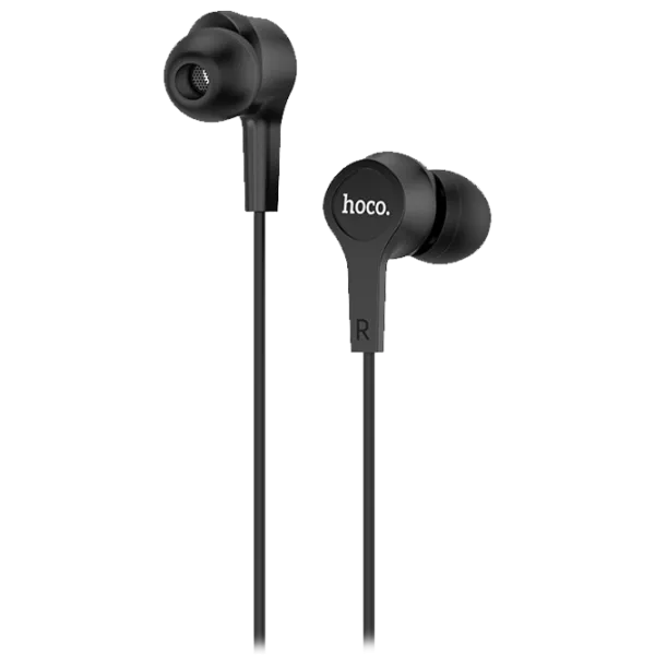 Căști Hoco M50 Black Cu fir/ Personal photo 1 Căști Hoco M50 Black Cu fir/ Personal photo 1