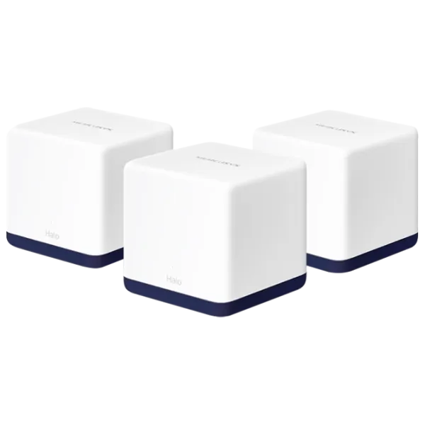 Маршрутизатор Mercusys Halo H50G(3-pack) 600 Мбит/ с/ 1300 Мбит/ с/ Белый photo 1