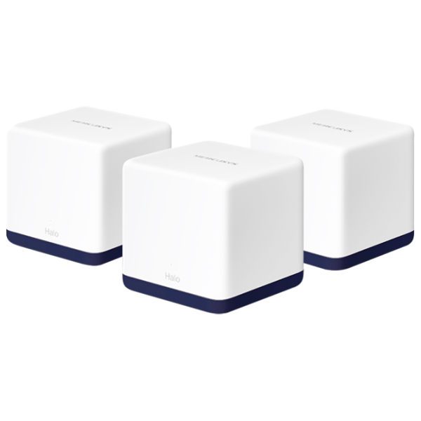 Маршрутизатор Mercusys Halo H50G(3-pack) 600 Мбит/ с/ 1300 Мбит/ с/ Белый photo 1