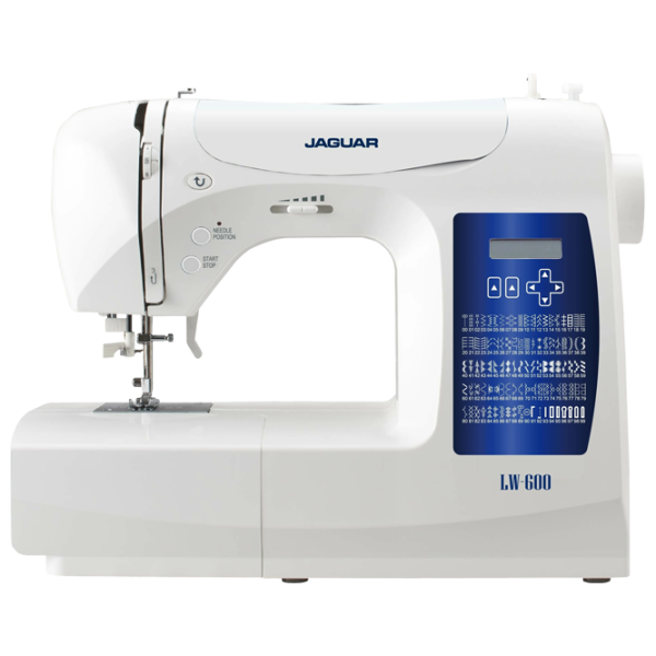 Mașină de cusut Jaguar LW-600 Computerizată/ White photo 1