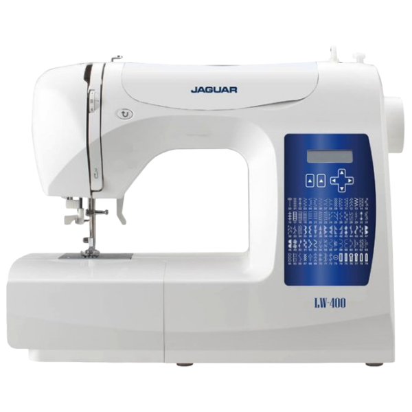 Mașină de cusut Jaguar LW-400 Computerizată/ White photo 1