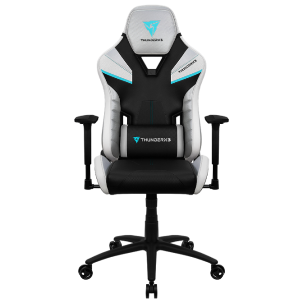 Scaun Gaming ThunderX3 TC5 Arctic White Black photo 1