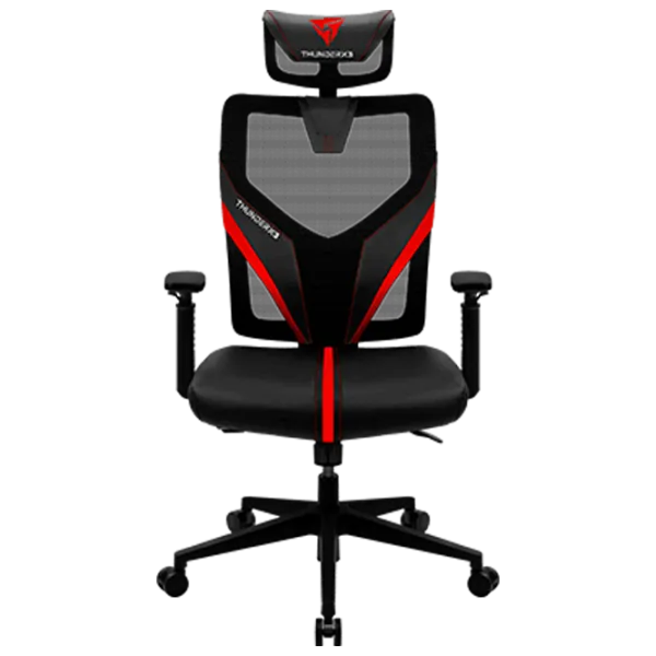 Scaun Gaming ThunderX3 Yama1 Red Black photo 1
