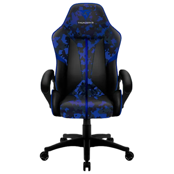 Scaun Gaming ThunderX3 BC1 Blue Camouflage photo 1