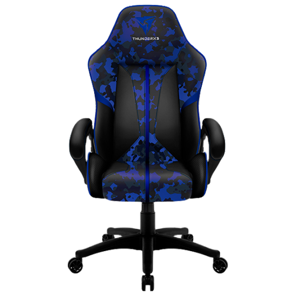 Scaun Gaming ThunderX3 BC1 Blue Camouflage photo 1