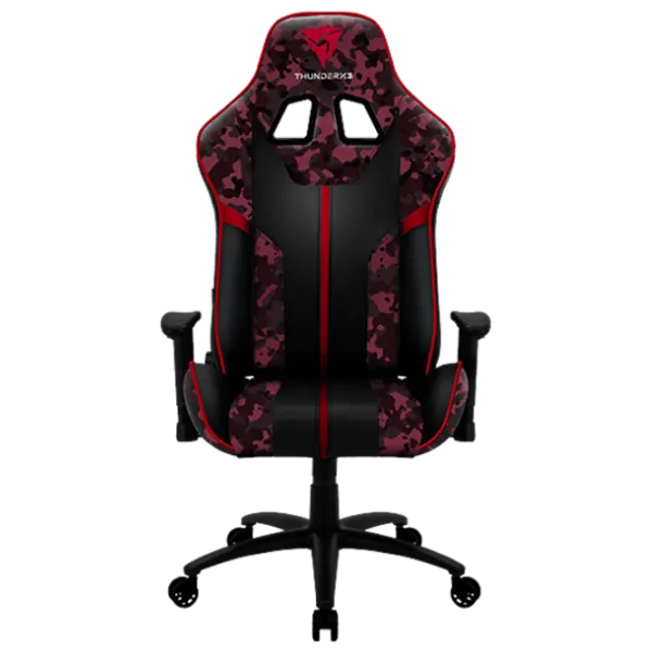 Scaun Gaming ThunderX3 BC1 Red Camouflage photo 1