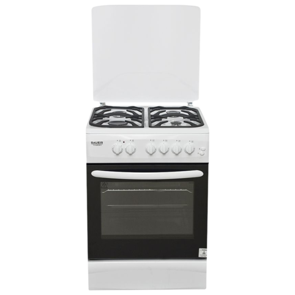 Плита Bauer TE 6640 WIC Газовая/ Белый photo 1