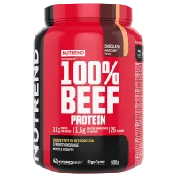 Proteină Nutrend 100% BEEF PROTEIN 900 g (8190) praf/ Ciocolată , Alune