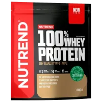 Proteină Nutrend 100% WHEY PROTEIN 1000 g (27723) praf/ Banana, căpșuni