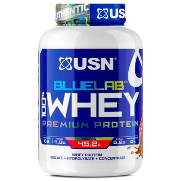 Proteină USN BLUE LAB WHEY 2000 g (BLW11) praf/ Ciocolată photo 1