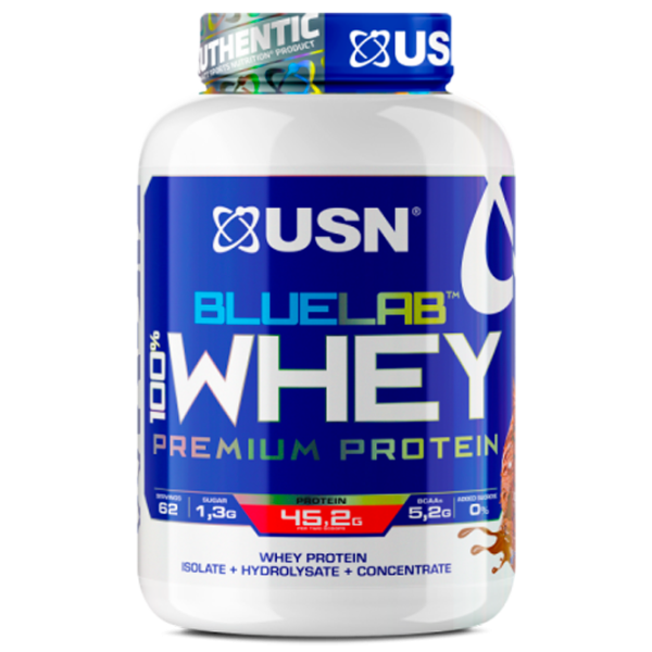 Proteină USN BLUE LAB WHEY 2000 g (BLW11) praf/ Ciocolată photo 1