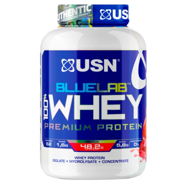 Proteină USN BLUE LAB WHEY 2000 g (BLW12) praf/ Сăpșuni photo 1 Proteină USN BLUE LAB WHEY 2000 g (BLW12) praf/ Сăpșuni photo 1