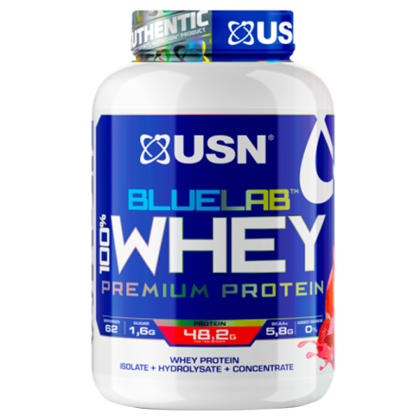 Proteină USN BLUE LAB WHEY 2000 g (BLW12) praf/ Сăpșuni photo 1 Proteină USN BLUE LAB WHEY 2000 g (BLW12) praf/ Сăpșuni photo 1
