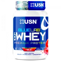 Proteină USN BLUE LAB WHEY 908 г (BLW02) praf/ Сăpșuni