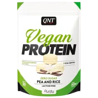 Протеин QNT VEGAN PROTEIN 500 г (9751/ PUR0025) порошок/ Vanilla Macaroon
