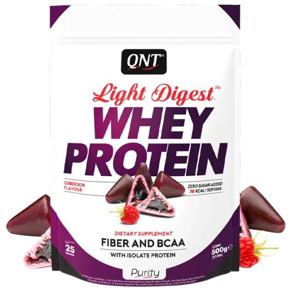 Proteină QNT WHEY LIGHT DIGEST 500 g (5658/ PUR0016) praf/ Cuberdon photo 1 Proteină QNT WHEY LIGHT DIGEST 500 g (5658/ PUR0016) praf/ Cuberdon photo 1