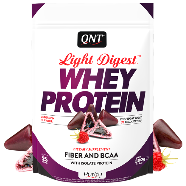 Proteină QNT WHEY LIGHT DIGEST 500 g (5658/ PUR0016) praf/ Cuberdon photo 1 Proteină QNT WHEY LIGHT DIGEST 500 g (5658/ PUR0016) praf/ Cuberdon photo 1