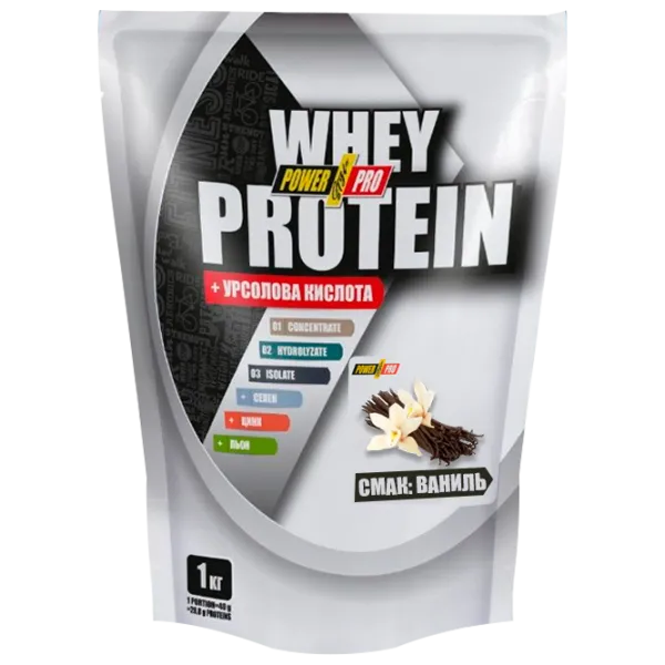 Proteină POWER PRO Whey Protein Blend 1000 g (29144) praf/ Vanilie photo 1 Proteină POWER PRO Whey Protein Blend 1000 g (29144) praf/ Vanilie photo 1
