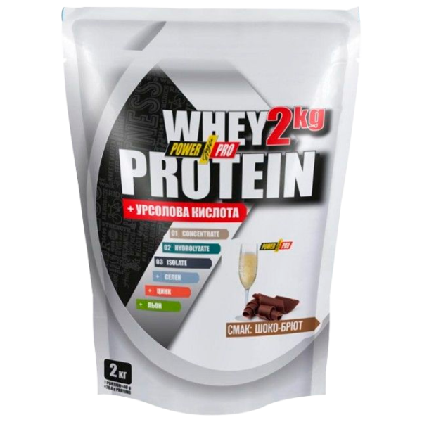 Proteină POWER PRO Whey Protein Blend 2000 g (30084) praf/ Ciocolată photo 1 Proteină POWER PRO Whey Protein Blend 2000 g (30084) praf/ Ciocolată photo 1