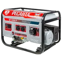 Генератор Resanta BG6500 P 220 В Бензин/ 5 кВт