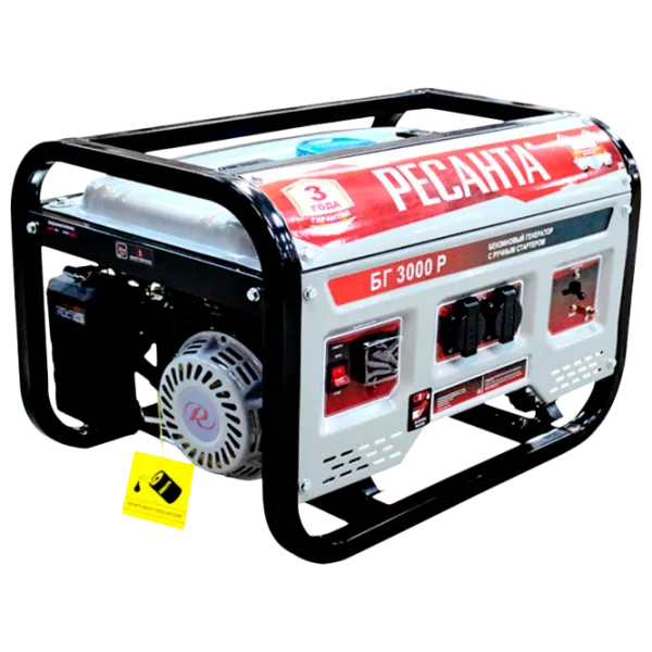 Generator de curent Resanta BG3000 220 V Benzină/ 2.5 kW photo 1