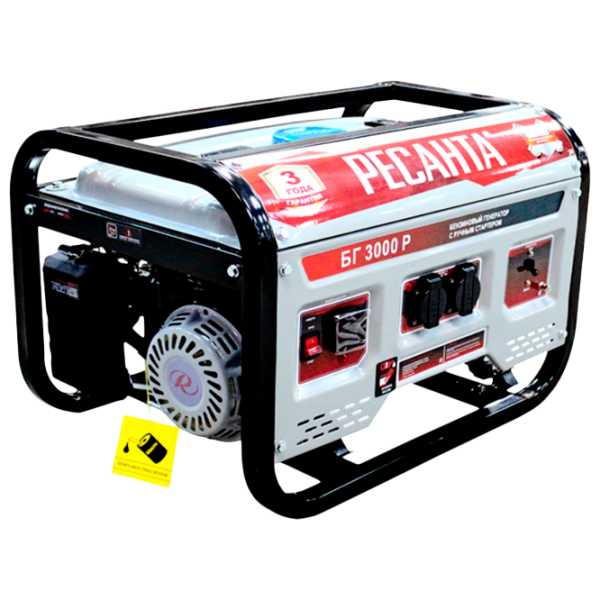 Generator de curent Resanta BG3000 220 V Benzină/ 2.5 kW photo 1