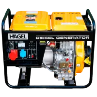 Generator de curent Hagel 8000CLE-3 220 - 380 V Motorină/ 6.5 kW