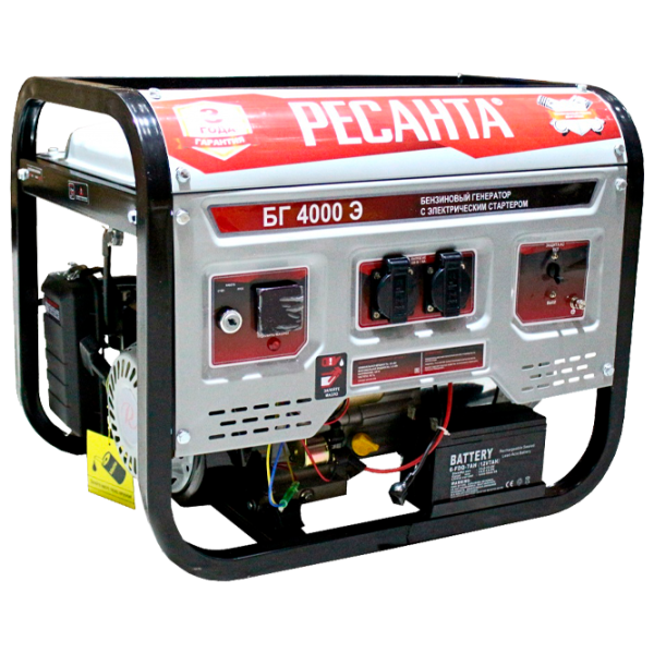 Generator de curent Resanta BG4000 220 V Benzină/ 3 kW photo 1