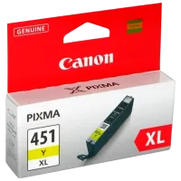 Cartuş Canon CLI-451 XLY Yellow/ Original/ Inkjet