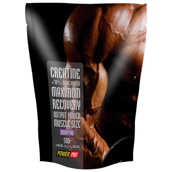 Creatină POWER PRO Creatine monohydrate-70% (30092) 500 g photo 1