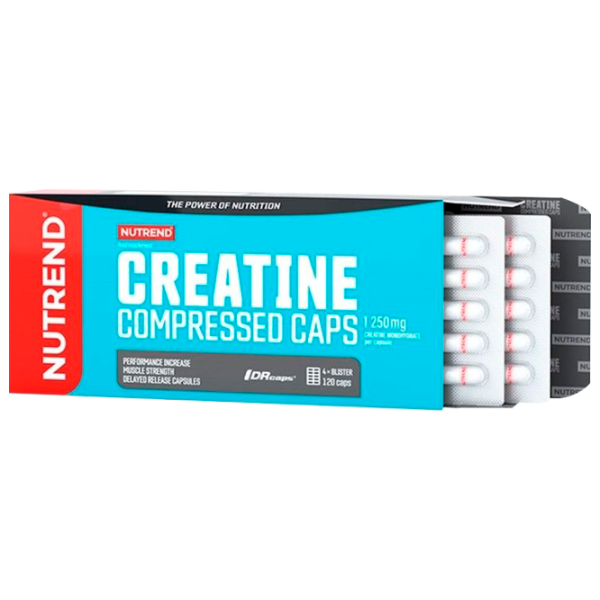 Creatină Nutrend COMPRESSED (4783) 120 capsule photo 1