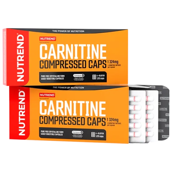 Arzătoare de grăsime Nutrend CARNITINE COMPRESSED (8199) 120 capsule photo 1