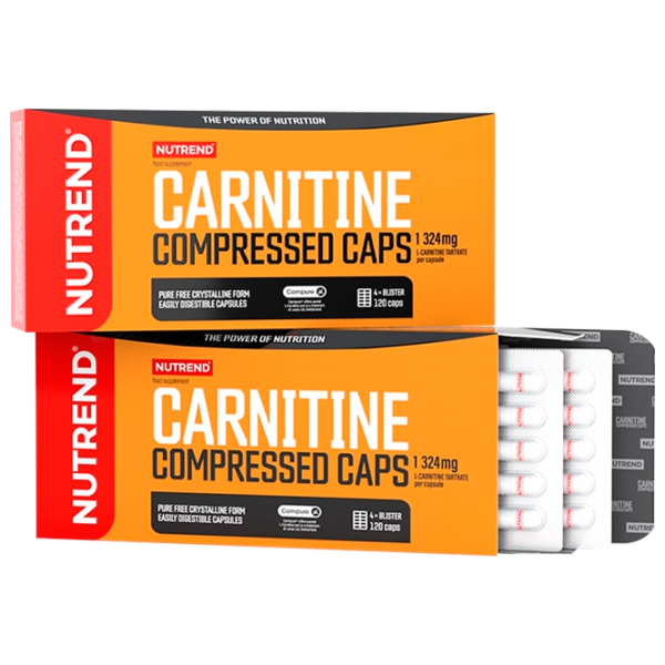 Arzătoare de grăsime Nutrend CARNITINE COMPRESSED (8199) 120 capsule photo 1
