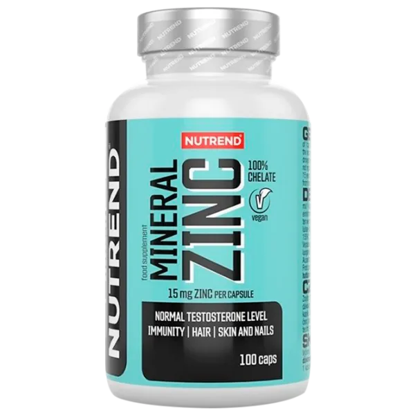 Minerale Nutrend MINERAL ZINC 100% CHELATE (31606) 100 capsule photo 1